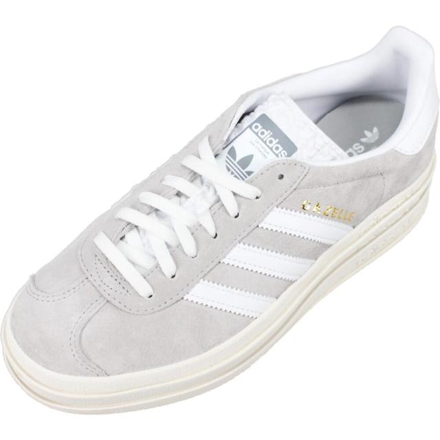 交換送料片道無料 アディダス adidas スニーカー ガゼル ボールド ウィメンズ GAZELLE BOLD W グレーツー/フットウェアホワイト/コアホワの通販は