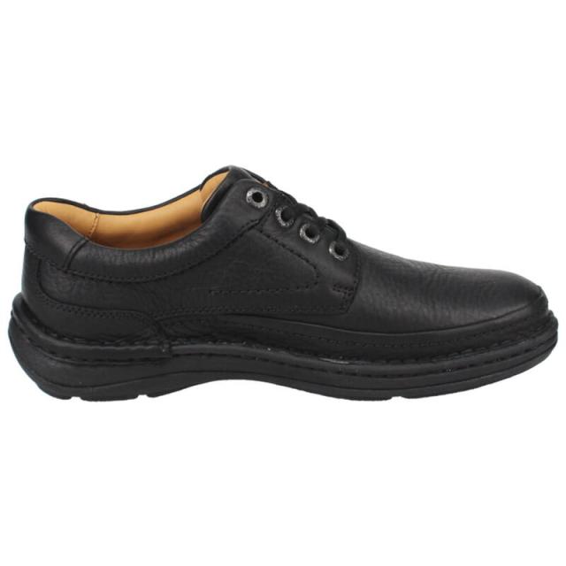 交換送料片道無料 クラークス Clarks カジュアルシューズ ネイチャー スリー Nature Three ブラックレザー 20339008 定番