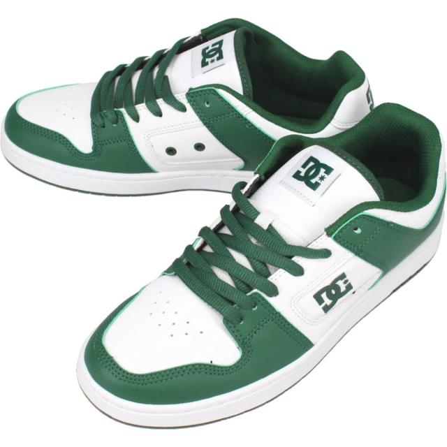 交換送料片道無料 ディーシーシューズ DC SHOES スニーカー マンテカ 4 SN MANTECA 4 SN ホワイト/グリーン DM231005 WGN