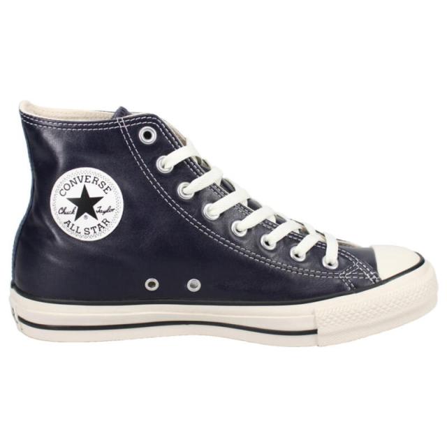 交換送料片道無料 コンバース CONVERSE スニーカー オールスター R オリーブ グリーン レザー ハイ ALL STAR R OLIVE GREEN LEATHER HI ディープシー 1SD282