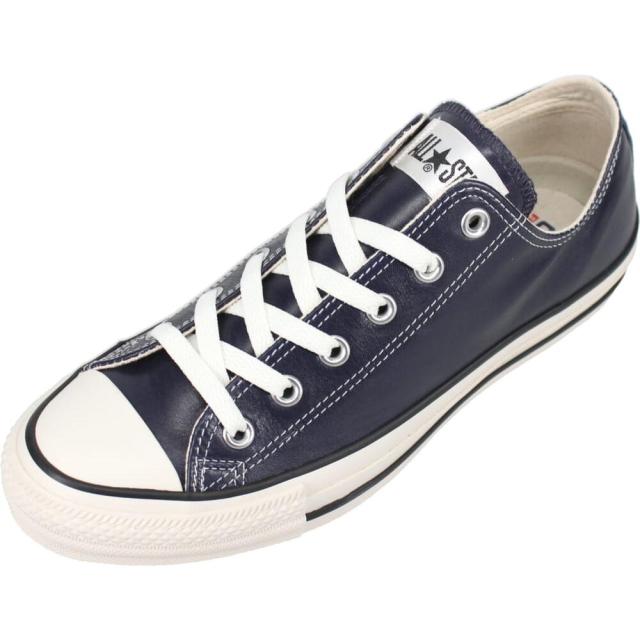 交換送料片道無料 コンバース CONVERSE スニーカー オールスター R オリーブ グリーン レザー オックス ALL STAR R OLIVE GREEN LEATHER OX ディープシー 1SD283