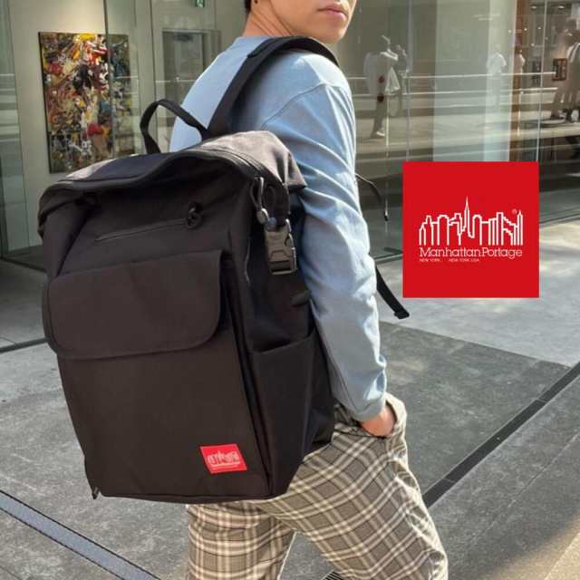 定番 マンハッタンポーテージ Manhattan Portage バッグ メイブルック バックパック MAYBROOK BACKPACK ブラック 2254 BLKの通販は