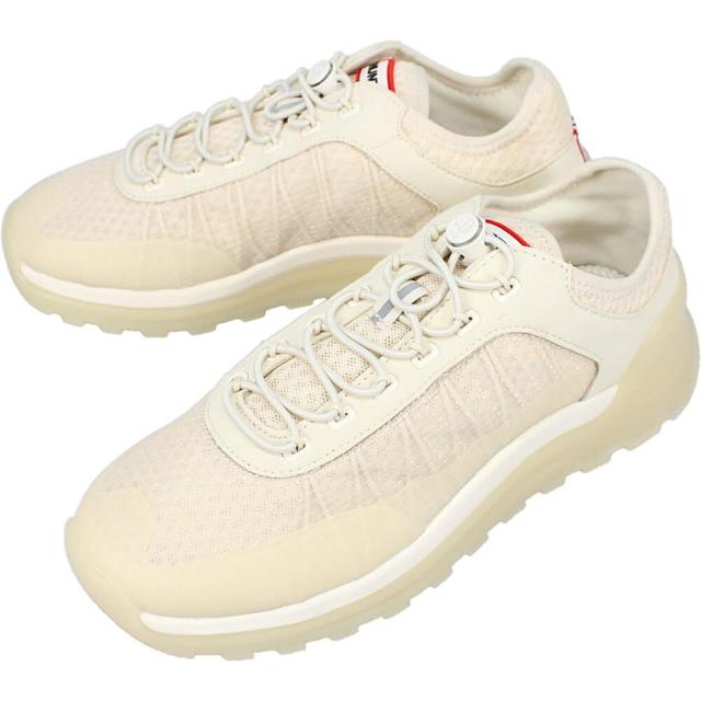 交換送料片道無料 ハンター HUNTER スニーカー ウィメンズ トラベル トレーナー WOMENS TRAVEL TRAINER シェイディドホワイト/ソフトサンド WFF1100REN SSA