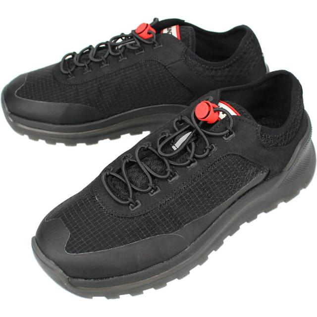 交換送料片道無料 ハンター HUNTER スニーカー ウィメンズ トラベル トレーナー WOMENS TRAVEL TRAINER ブラック WFF1100REN BLK