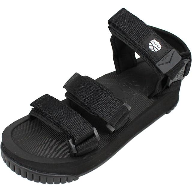 交換送料片道無料 シャカ SHAKA サンダル ネオ バンジー プラットフォーム NEO BUNGY PLATFORM ブラック SK-105の通販は