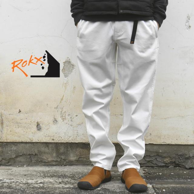 交換送料片道無料 ロックス ROKX クラシック ストリート パンツ CLASSIC STREET PANT RXMS211010 ナチュラルホワイトの通販は