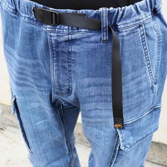 交換送料片道無料 ロックス ROKX デニム カーゴ パンツ DENIM CARGO ...