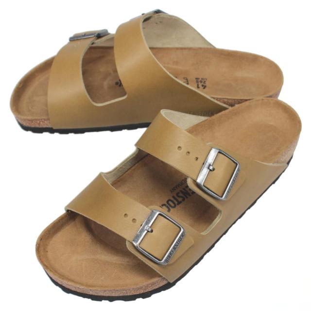 交換送料片道無料 ビルケンシュトック BIRKENSTOCK サンダル アリゾナ Arizona ヴィンテージ ウッド フェイディド カーキ 1024576 レギュラー幅
