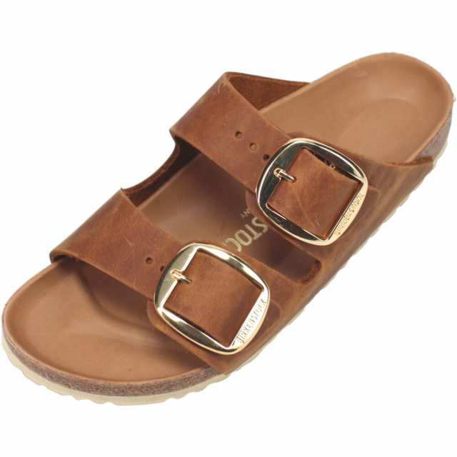 交換送料片道無料 ビルケンシュトック BIRKENSTOCK サンダル アリゾナ ビッグ バックル Arizona Big Buckle コニャック 1011073 ナロー幅