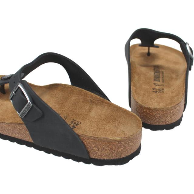 交換送料片道無料 ビルケンシュトック BIRKENSTOCK サンダル ギゼ Gizeh ブラック 0845251 レギュラー幅
