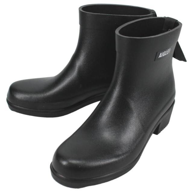 交換送料片道無料 エーグル AIGLE ミリカ ボッティロン ラバーブーツ MYRICA BOTTIL NOIR ノアール ZZFNB28 001の通販は