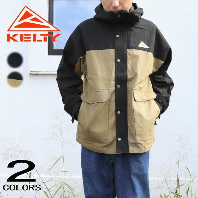 交換送料片道無料 KELTY ケルティ ウェア アンセル マウンテン ジャケット Ansel Mountain Jacket ブラック ブラック/タン KE23213114