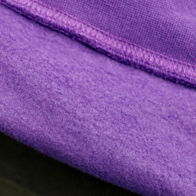 交換送料片道無料 ラコステ LACOSTE ウェア バーシティグラフィックプリントクルーネックスウェット SH1536-99 SNI（パープル）の通販は