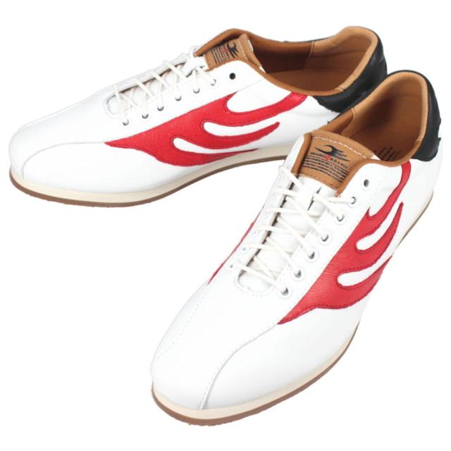 交換送料片道無料 ドラゴンベアード DRAGON BEARD スニーカー DB クラシック 91D DB-CLASSIC 91D ホワイト/ベニ