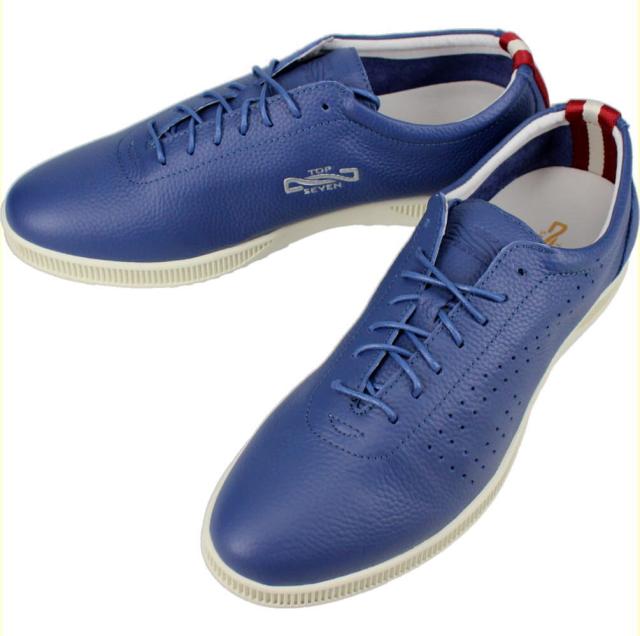 交換送料片道無料 トップセブン TOP SEVEN スニーカー T7-At260 ネイビー