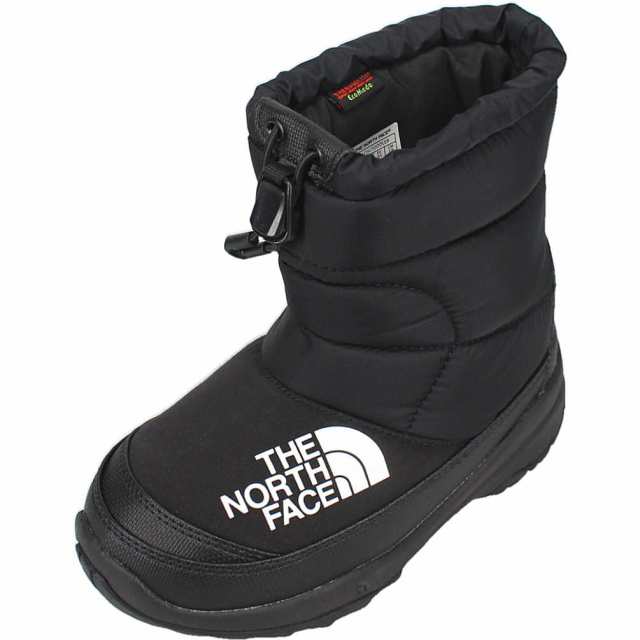 交換送料片道無料 子供 ノースフェイス THE NORTH FACE ヌプシ ブーティ 7 K Nuptse Bootie 7 TNFブラック NFJ52288 KK 14〜22cm