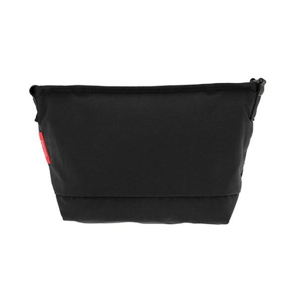 マンハッタンポーテージ ナイロン メッセンジャー スリム フラップ ジッパー ポケット パデット ナイロン タフタ ブラック オリーブ 1605-JR-S-FZP-PNT BLK OLV マンハッタンポーテージ ナイロン メッセンジャー スリム フラップ