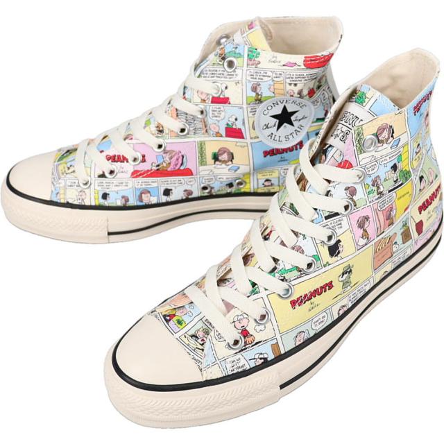 コンバース CONVERSE スニーカー オールスター R ピーナッツ CP HI ALL STAR R PEANUTS CP HI マルチ MULTI 1SD794