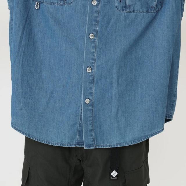 コロンビア Columbia ウェア バハマ2 デニム ショートスリーブシャツ
