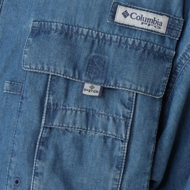 コロンビア Columbia ウェア バハマ2 デニム ショートスリーブシャツ