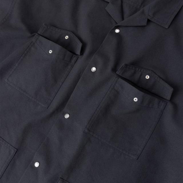 ノースフェイス THE NORTH FACE ショートスリーブユーティリティシャツ S/S Utility Shirt NR22431 K（ブラック） GL（グラベル）_4