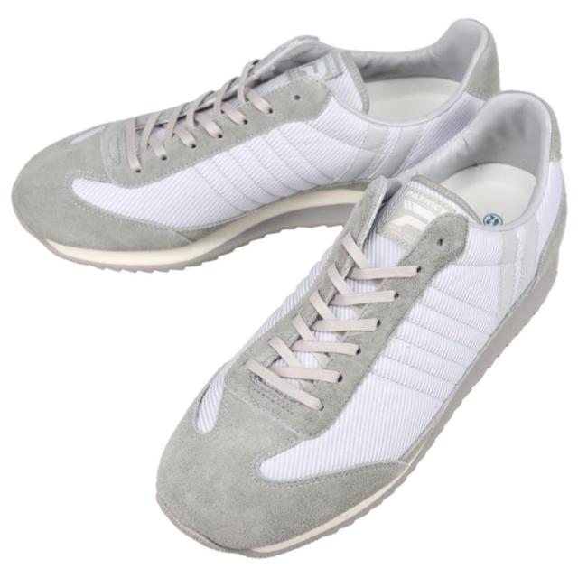 交換返品送料無料 パトリック スニーカー マラソン・ストライプ MARATHON-ST グレー GRY 506374