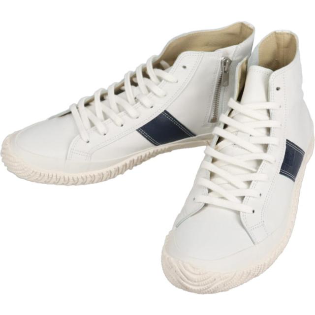 SPINGLE スピングル スニーカー SP-443 ホワイト/ネイビー 67