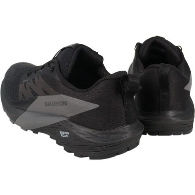 サロモン salomon メンズ トレイルランニングシューズ センス ライド 5 ゴアテックス SENSE RIDE 5 GORE-TEX ブラック/マグネット/ブラック 471472 アウトドア｜詳細画像