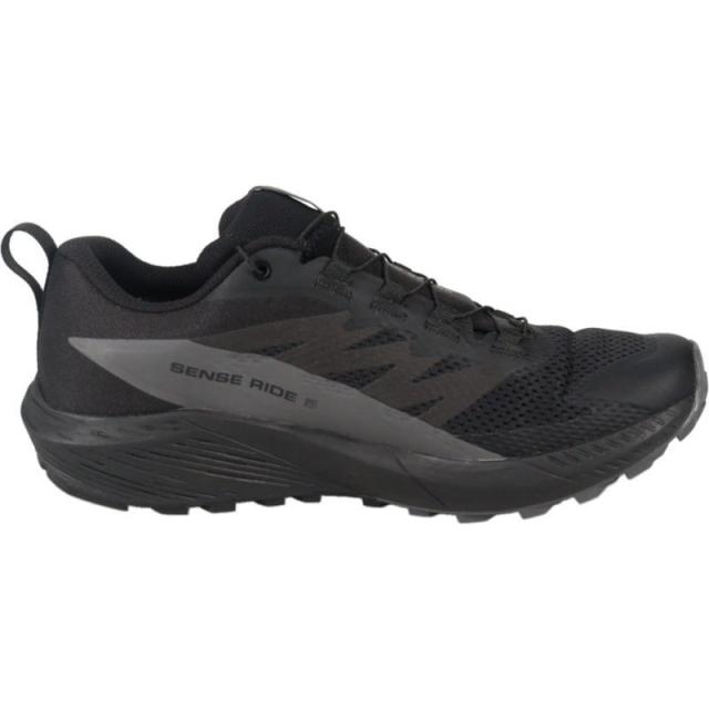 サロモン salomon メンズ トレイルランニングシューズ センス ライド 5 ゴアテックス SENSE RIDE 5 GORE-TEX ブラック/マグネット/ブラック 471472 アウトドア｜詳細画像
