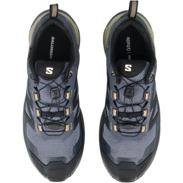 サロモン salomon トレイルランニングシューズ X-ADVENTURE GORE-TEX グリザイユ/ブラック/スレートグリーン 475260の通販は