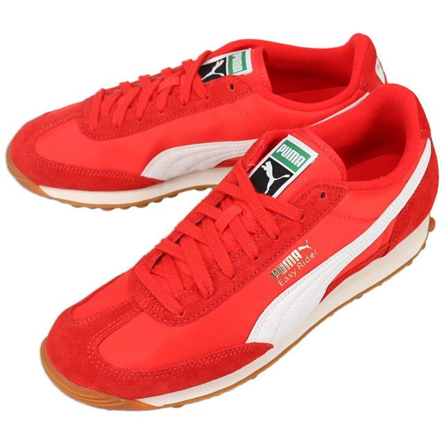 プーマ PUMA スニーカー ユニセックス イージー ライダー ヴィンテージ  Easy Rider Vintage プーマレッド/プーマホワイト 399028 01