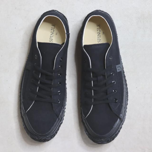 スピングル SPINGLE スニーカー SP-141 ブラック/ブラック Black/Black