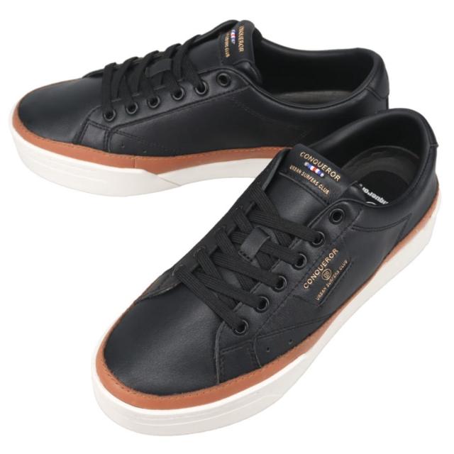 コンカラー conqueror スニーカー チェスター CHESTER ブラック