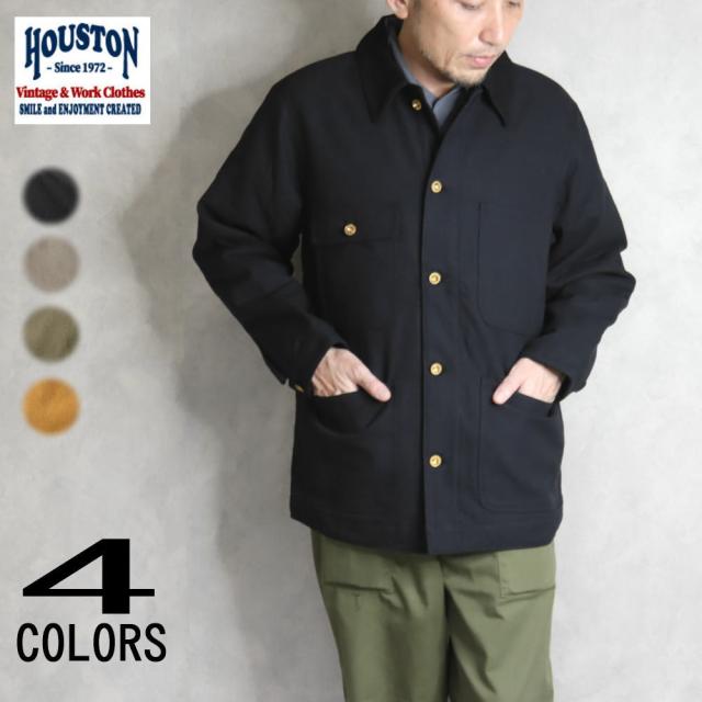 ヒューストン HOUSTON ソリッドビエラカバーオール SOLID VIYELLA COVERALL 51407