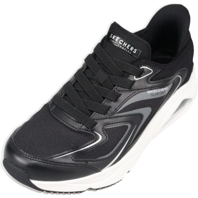 スケッチャーズ SKECHERS スニーカー スリップインズ トレス エア ウノ ビジョン エアリー TRES AIR UNO VISION AIRY ブラック 183083 BLK
