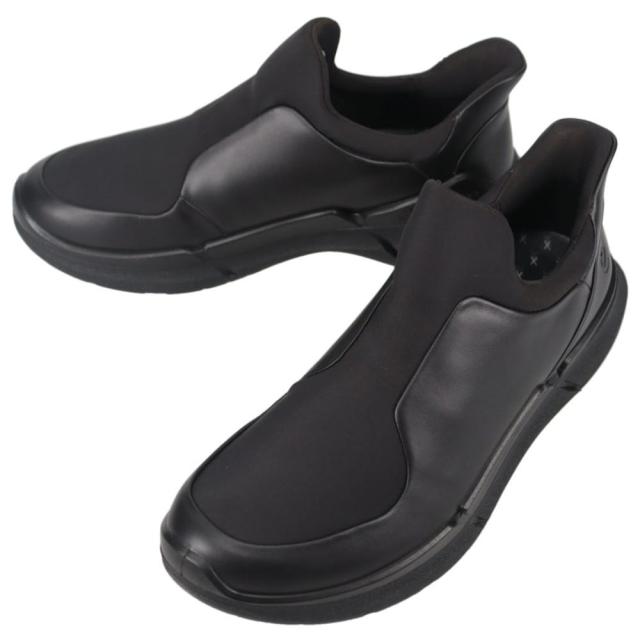 エコー ecco スニーカー バイオム 2.2 メンズ トラベル スリッポン BIOM 2.2 MEN'S TRAVEL SLIP-ON ブラック/ブラック 830824 51052の通販は 27,500円