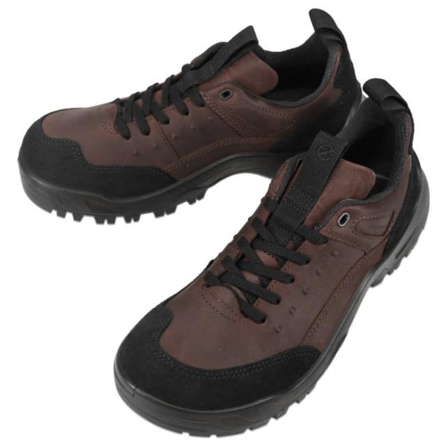 エコー ecco スニーカー オフロード シュー ウォータープルーフ ブイツー OFFROAD SHOE WP V2 ブラック/モカ 822354 59325の通販は 21,384円
