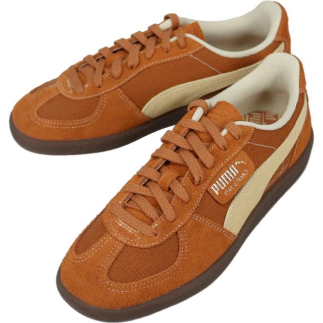 プーマ PUMA スニーカー ユニセックス パレルモ ヴィンテージ  Palermo Vintage キャラメルラテ/クリーミーバニラ/ガム 396841 02