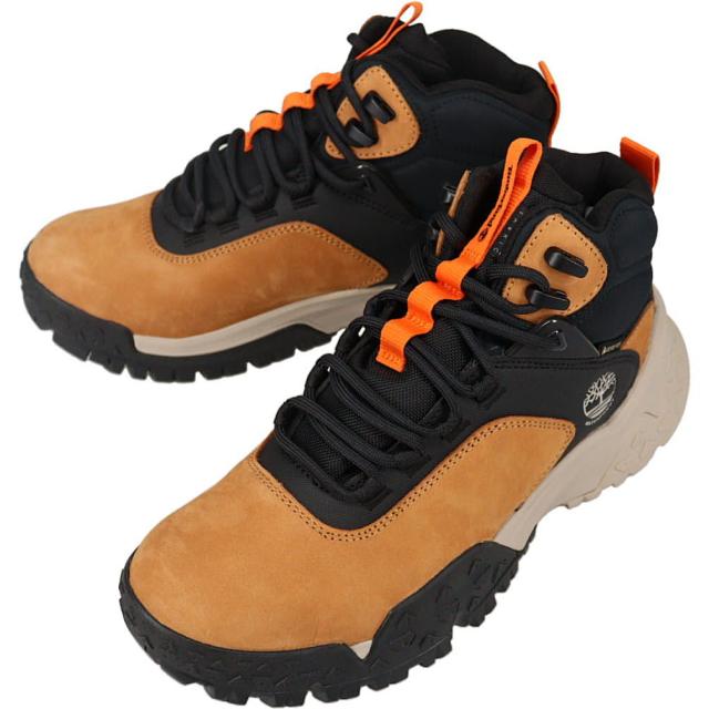 ティンバーランド Timberland モーション スクランブル ミッド レースアップ GTX ハイキング ブーツ MOTION SCRAMBLE MID LACE GTX HK BOOT ウィート TB0A6B4S 754