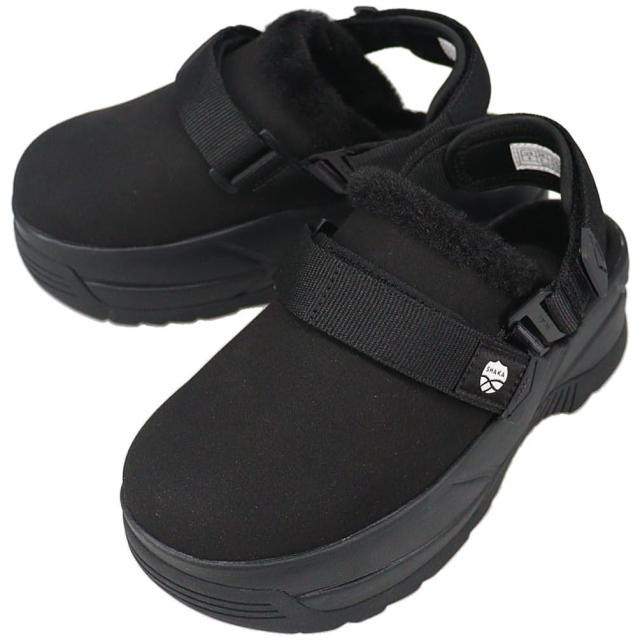 シャカ SHAKA 厚底 サンダル SNUG CLOG MOUTON CHUNKY スナッグ クロッグ ムートン チャンキー ブラック SK-300 00Mの通販は