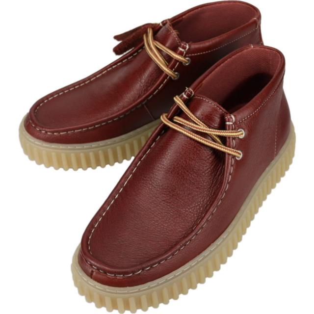 クラークス Clarks トーヒルハイ Torhill Hi ブラウンレザー 26178267