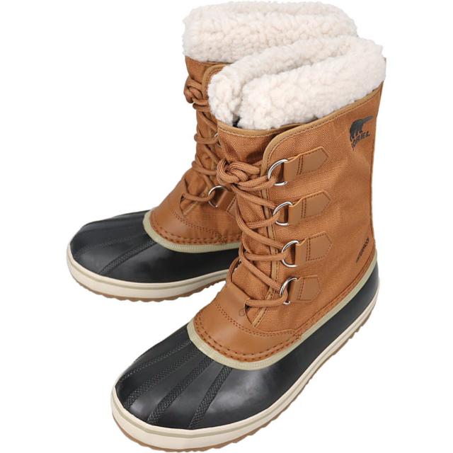 ソレル SOREL ブーツ 1964 パックナイロンウォータープルーフ 1964 PAC NYLON WP キャメルブラウン/ブラック NL5189 224