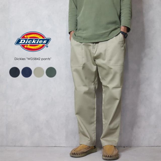 ディッキーズ Dickies ワークパンツ チノパンツ ルーズ テーパード LOOSE TAPERED PANTS WD5842 カーキ ブラック ダークネイビー オリーブグリーン