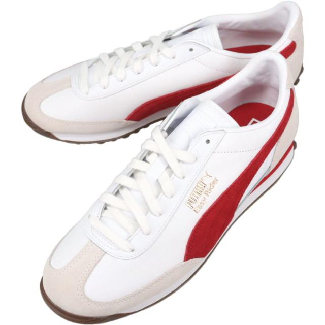 プーマ PUMA スニーカー イージー ライダー ミックス  Easy Rider Mix プーマホワイト/クラブレッド 399025 04