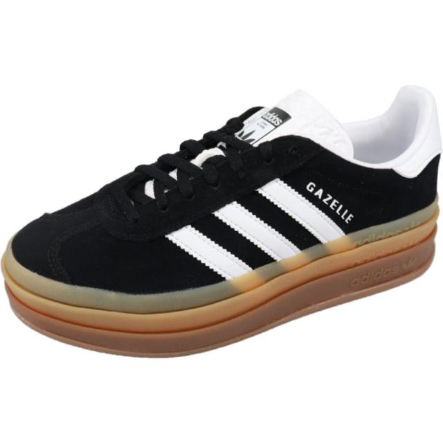 アディダス adidas スニーカー ガゼル ボールド ウィメンズ GAZELLE BOLD W コアブラック/フットウェアホワイト/