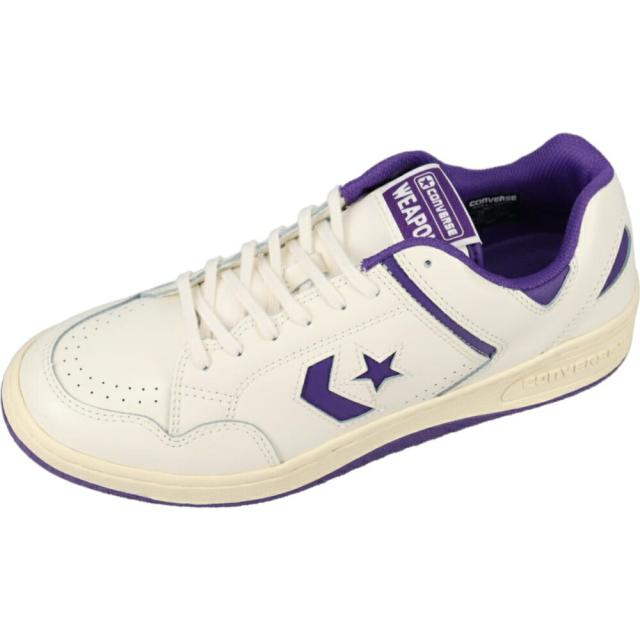 コンバース CONVERSE スニーカー ウエポン CC OX WEAPON CC OX オフホワイト/パープル OWT/PUR