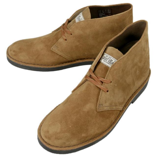 クラークス Clarks メンズ デザート ブーツ エヴォ Desert Bt Evo ダークサンドスエード 26180840