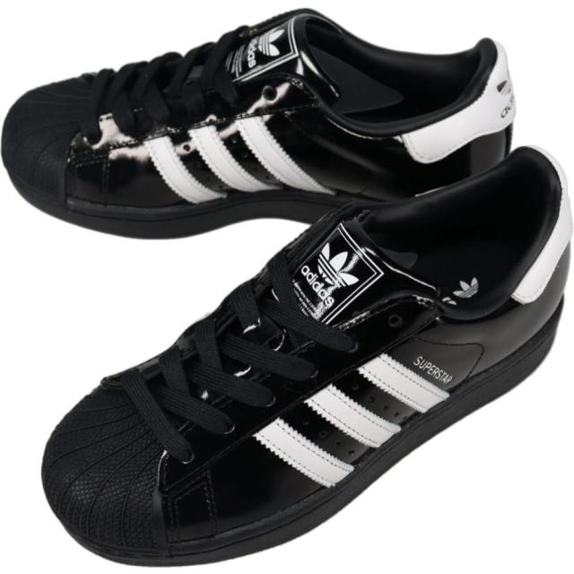 アディダス adidas スニーカー スーパースター 2 ウィメンズ SUPERSTAR II W コアブラック/フットウェアホワイト/コアブラック JH7756