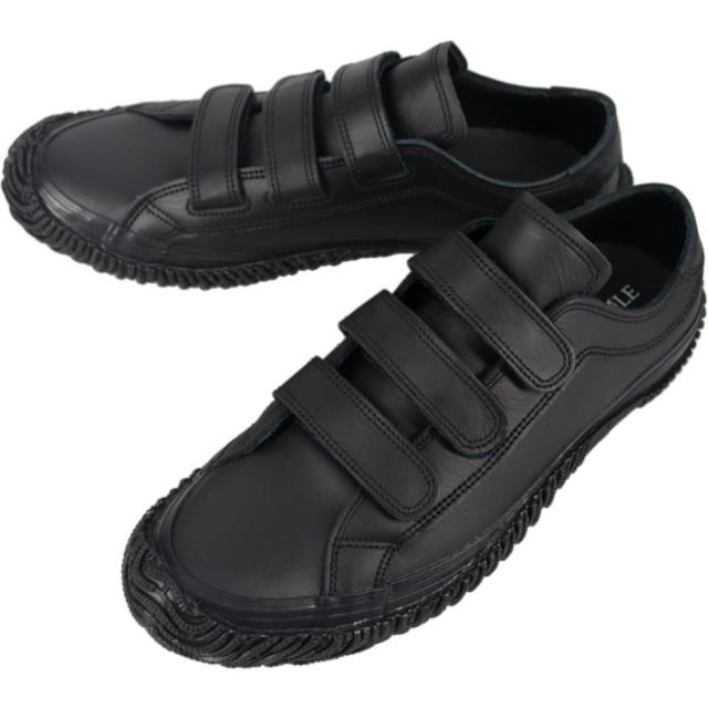 スピングル SPINGLE スニーカー SP-211 ブラック/ブラック BLACK/BLACK 145