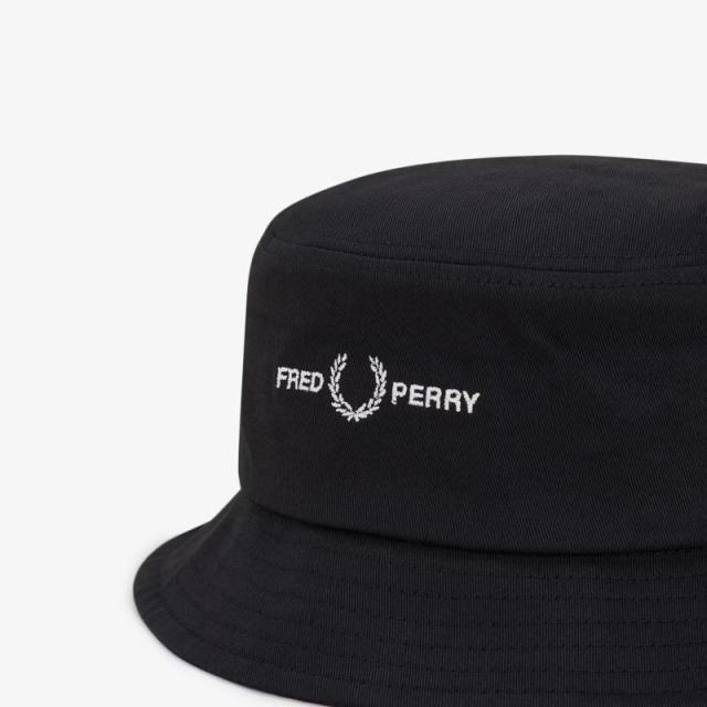フレッドペリー FRED PERRY 帽子 ブランド ツイル バケットハット Branded Twill Bucket Hat HW9666 102_2